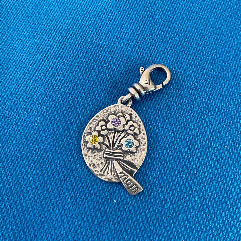 Silpada Sterling Silver Charm “Mom”
